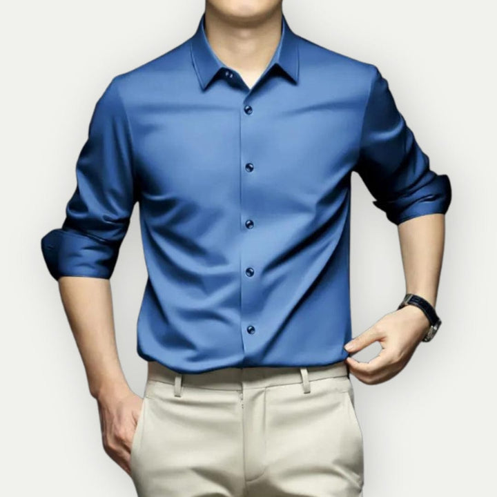 Wrinkle-free, non-iron shirt