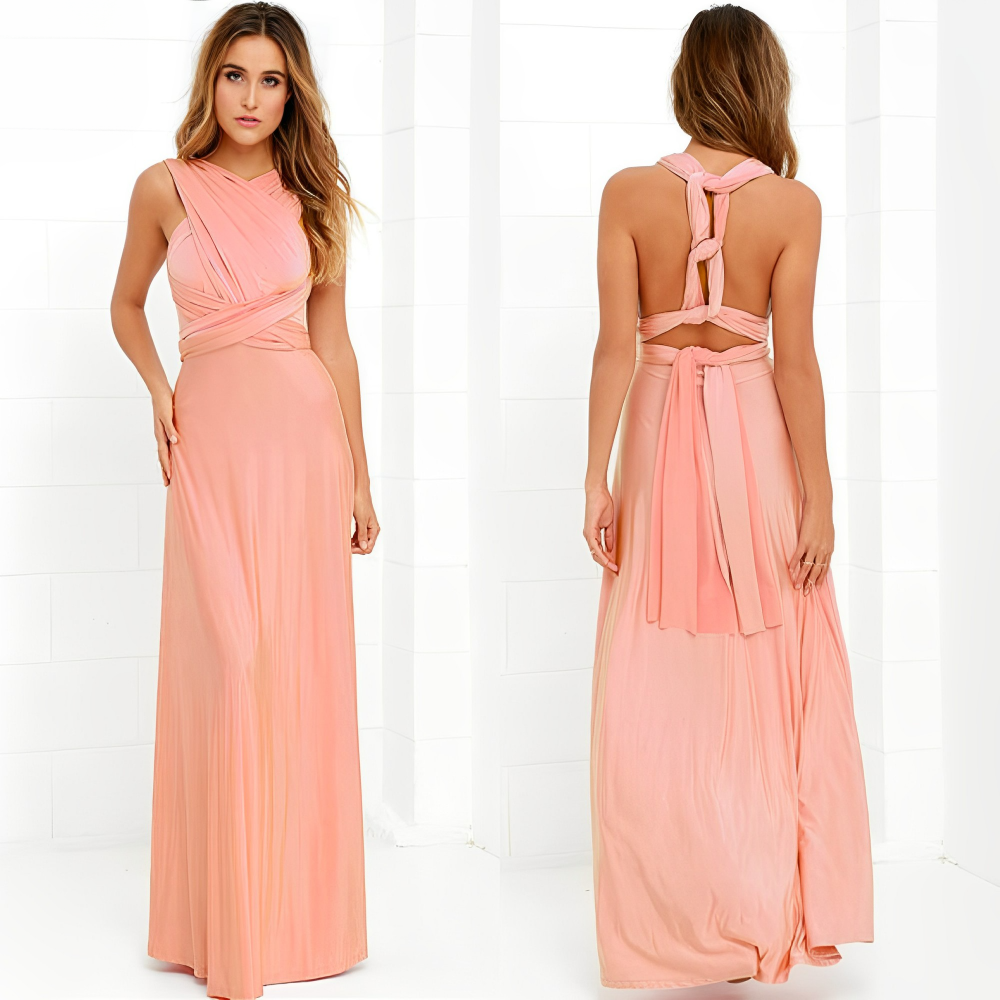 Mune Fashion | Elegant Women's Infinity Dress Stylish Wrap Summer Dress