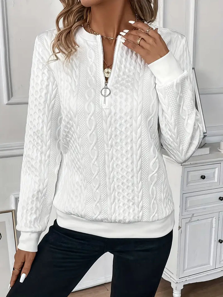 Mune | Elegant Sweater with Zipper