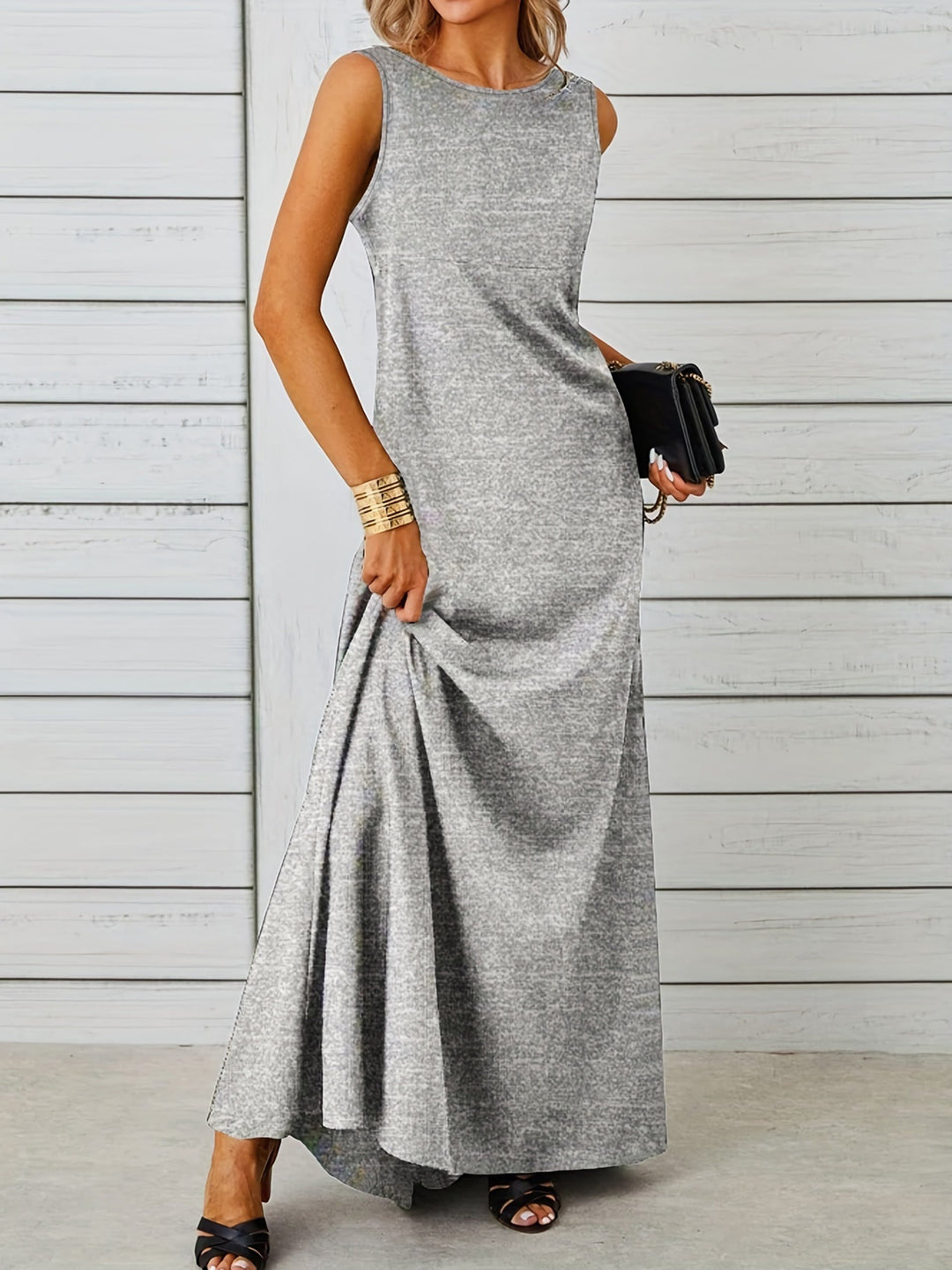 Casual dress for spring and summer