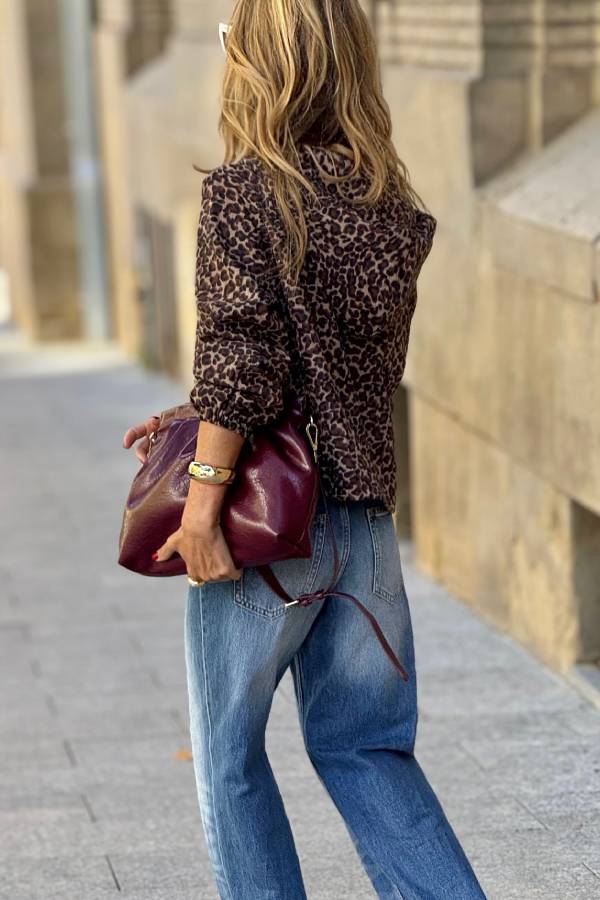 Mune | Leopard Pattern Jacket
