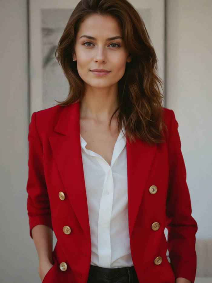 Comfortable luxury blazer