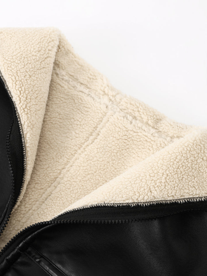 Mune | Women's Warm Winter Jacket with Fur Collar and Soft Lining