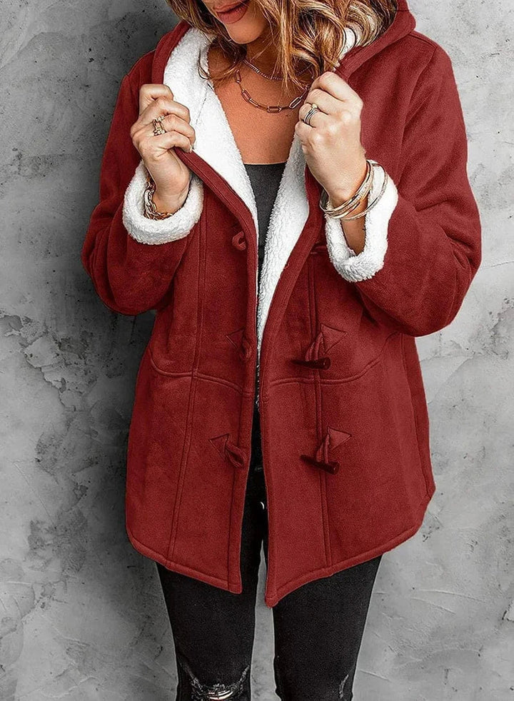 Mune | Jacket with hood made of soft fabric