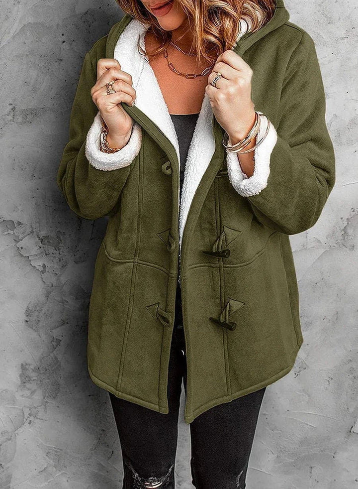 Mune | Jacket with hood made of soft fabric