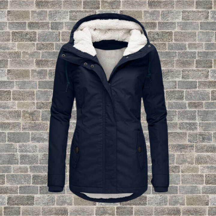 Mune | Long Winter Jacket Women with Hood - Women's Winter Clothing