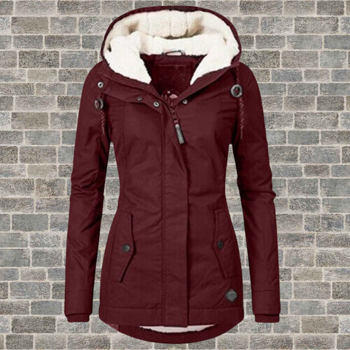 Mune | Long Winter Jacket Women with Hood Women's Winter Clothing