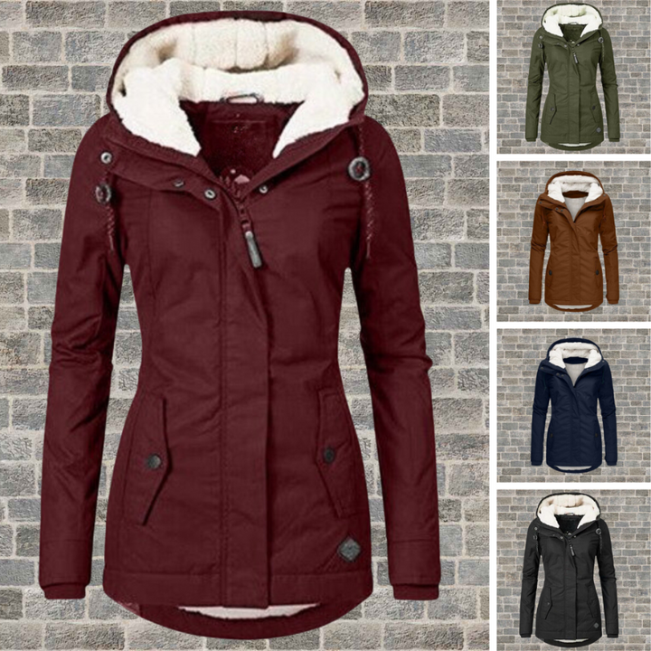 Mune | Long Winter Jacket Women with Hood Women's Winter Clothing