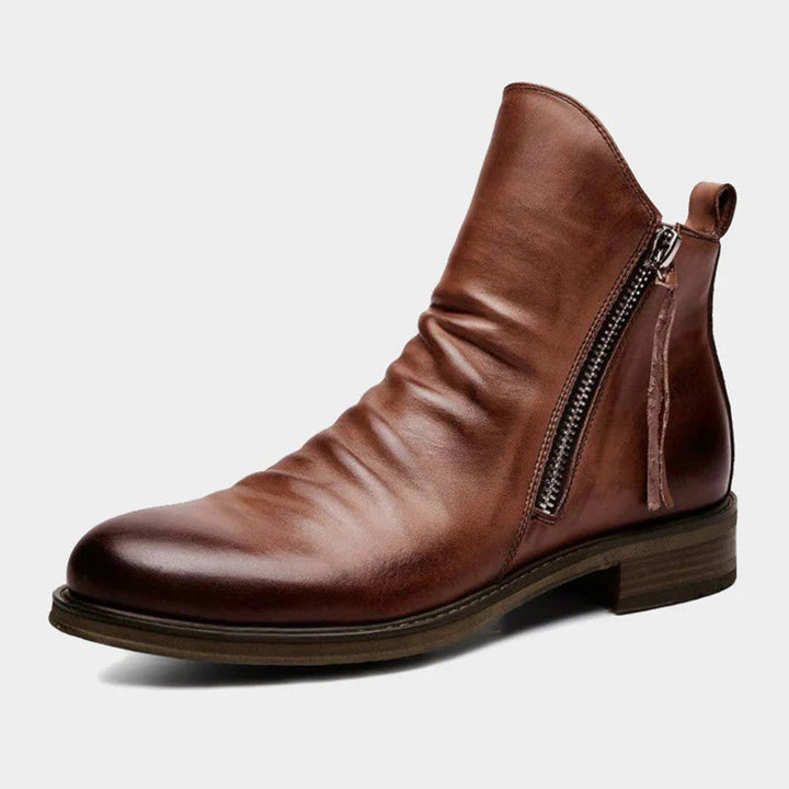 Mune | Casual Autumn Stylish Boots with Zipper for Men