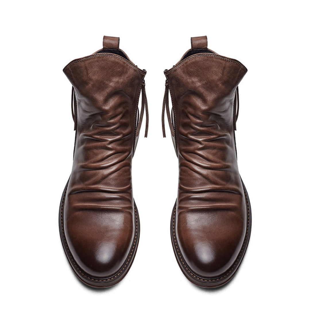 Mune | Casual Autumn Stylish Boots with Zipper for Men