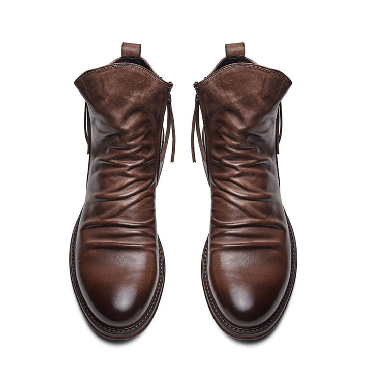 Mune | Casual Autumn Stylish Boots with Zipper for Men