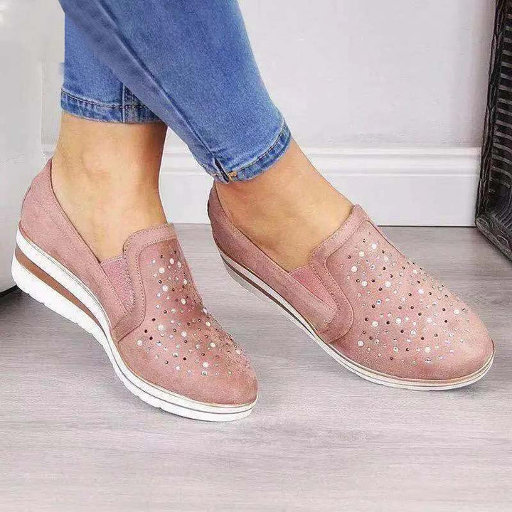 Casual wedge shoes