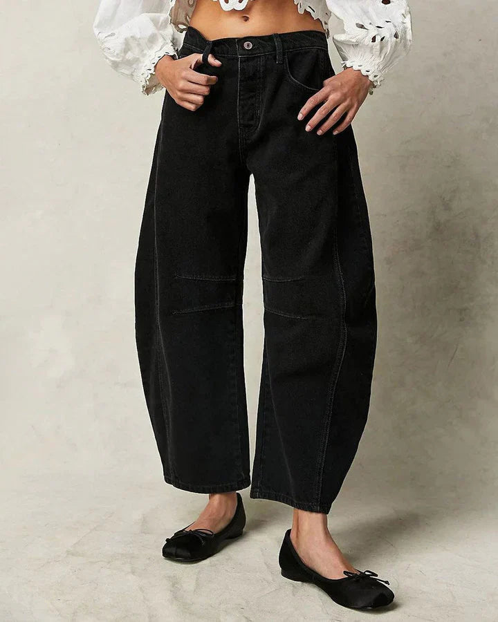 Mune | Mid Rise Barrel Jeans for Women