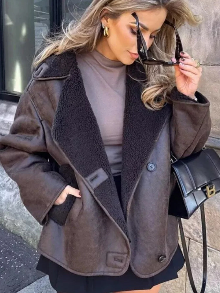 Mune | Oversized Vest for Women with Fur