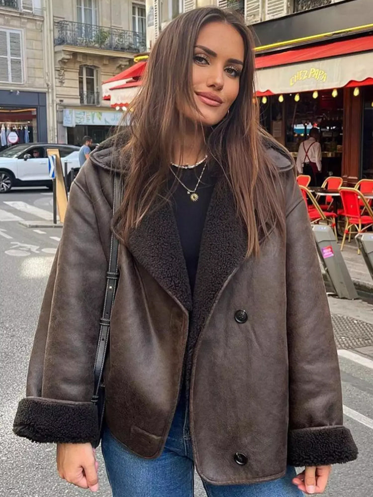 Mune | Oversized Vest for Women with Fur