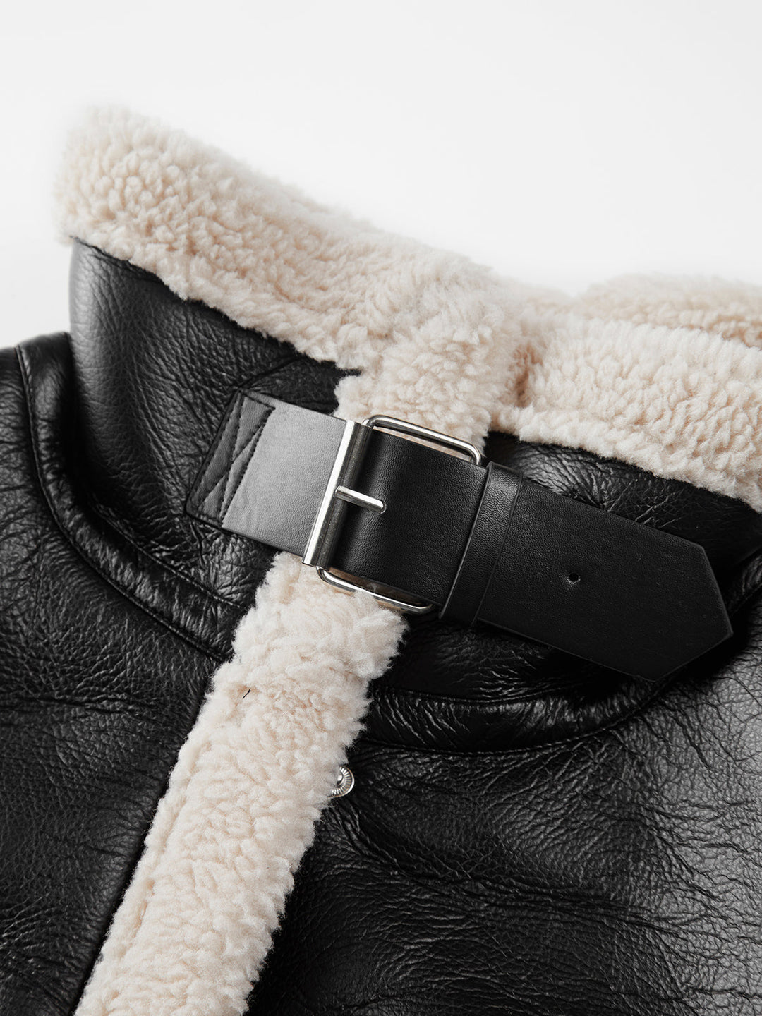 Mune | Padded Suede Flight Jacket