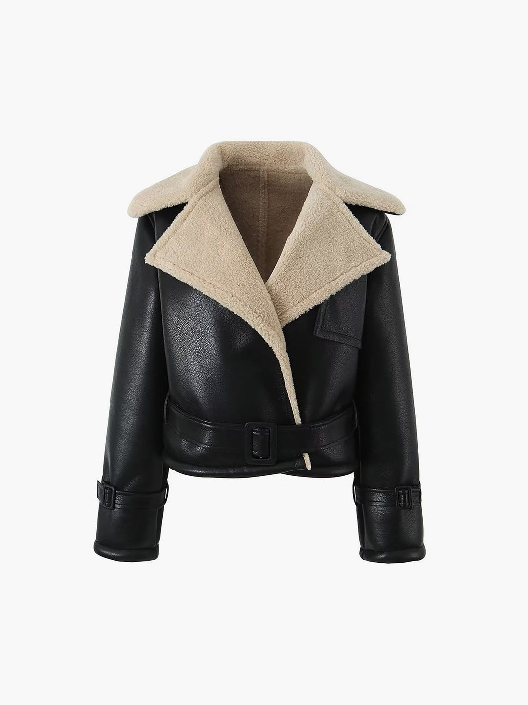 Mune | Blessed Sherpa Lined Lambskin Flight Jacket