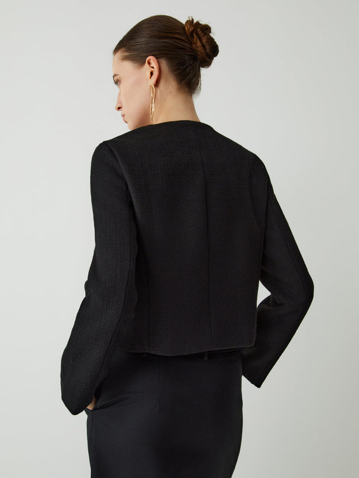 Mune | Button Tweed Jacket