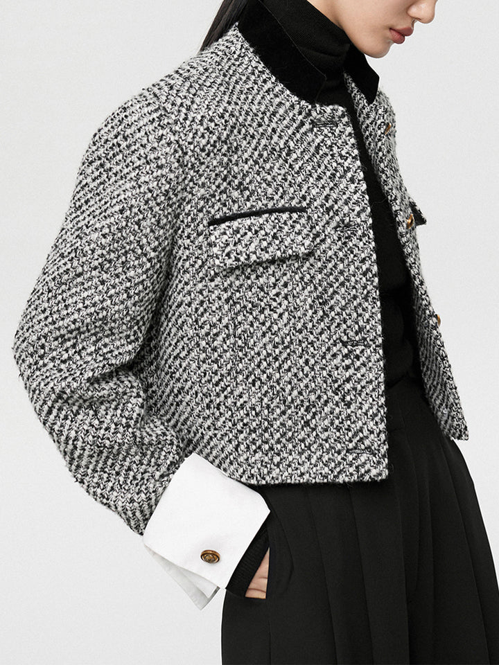Mune | Boucle Crop Blazer
