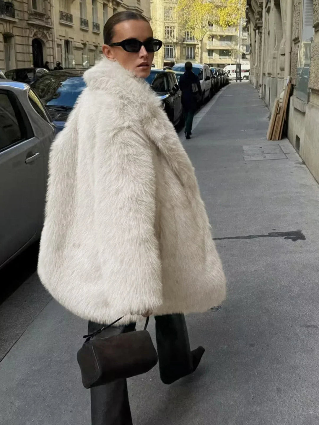 Mune | Long Fur Coat Made Of Faux Fur