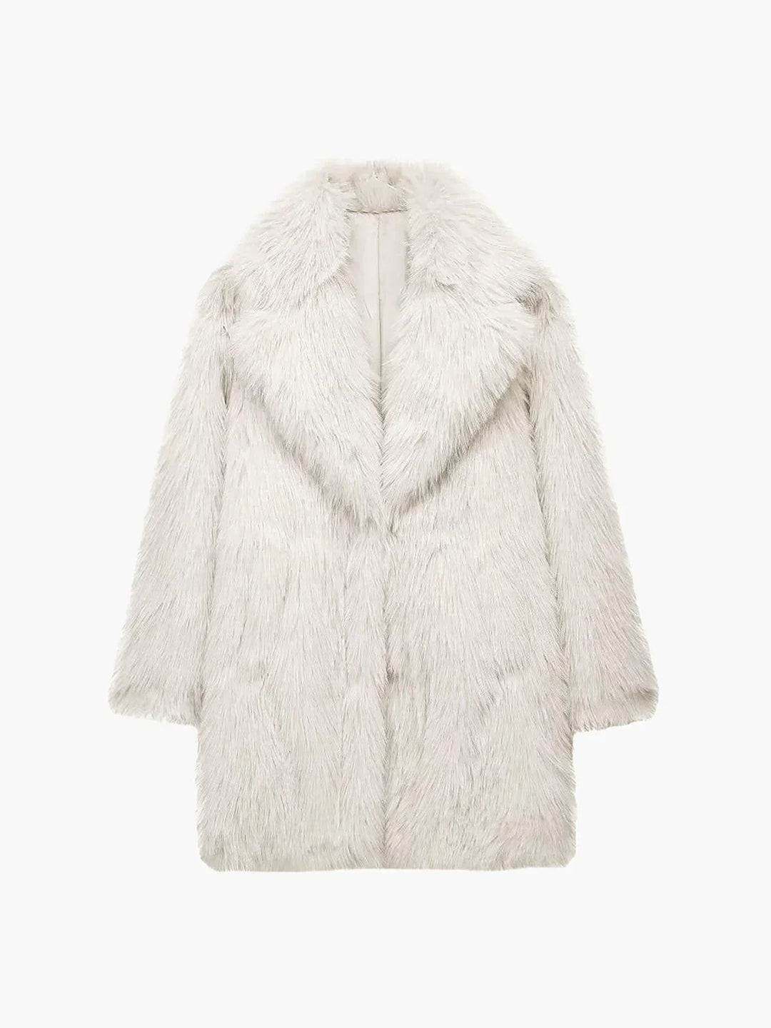 Mune | Long Fur Coat Made Of Faux Fur