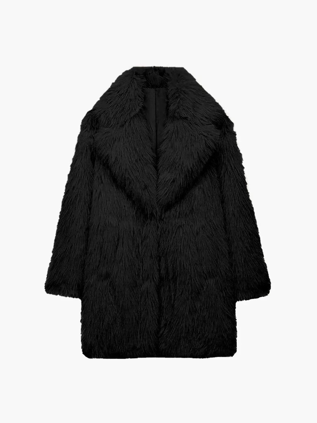 Mune | Long Fur Coat Made Of Faux Fur