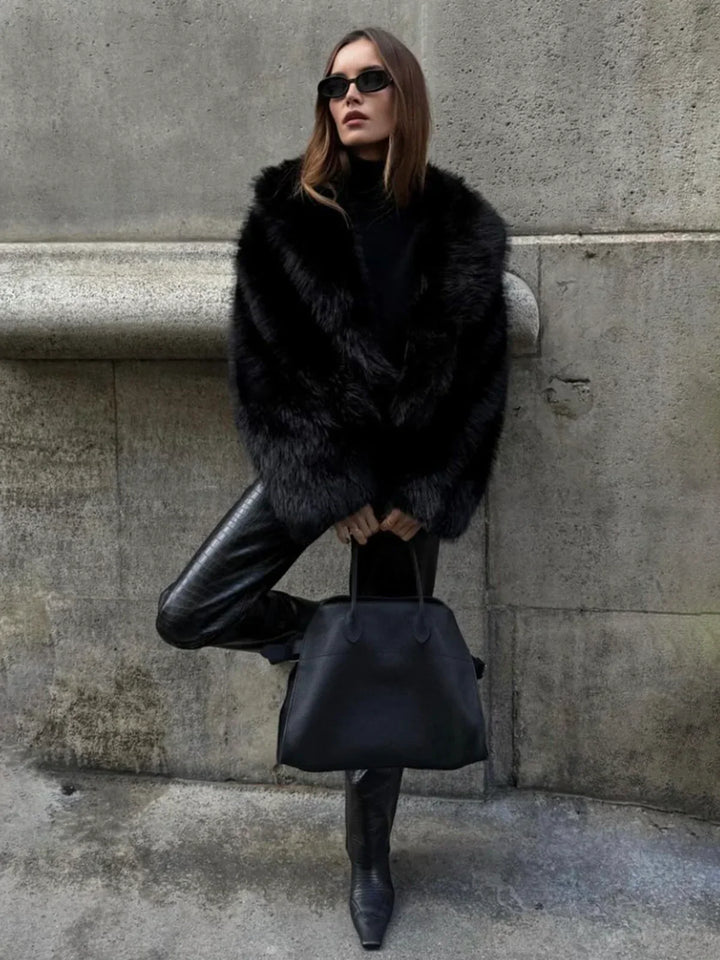 Mune | Faux Fur Collar Jacket