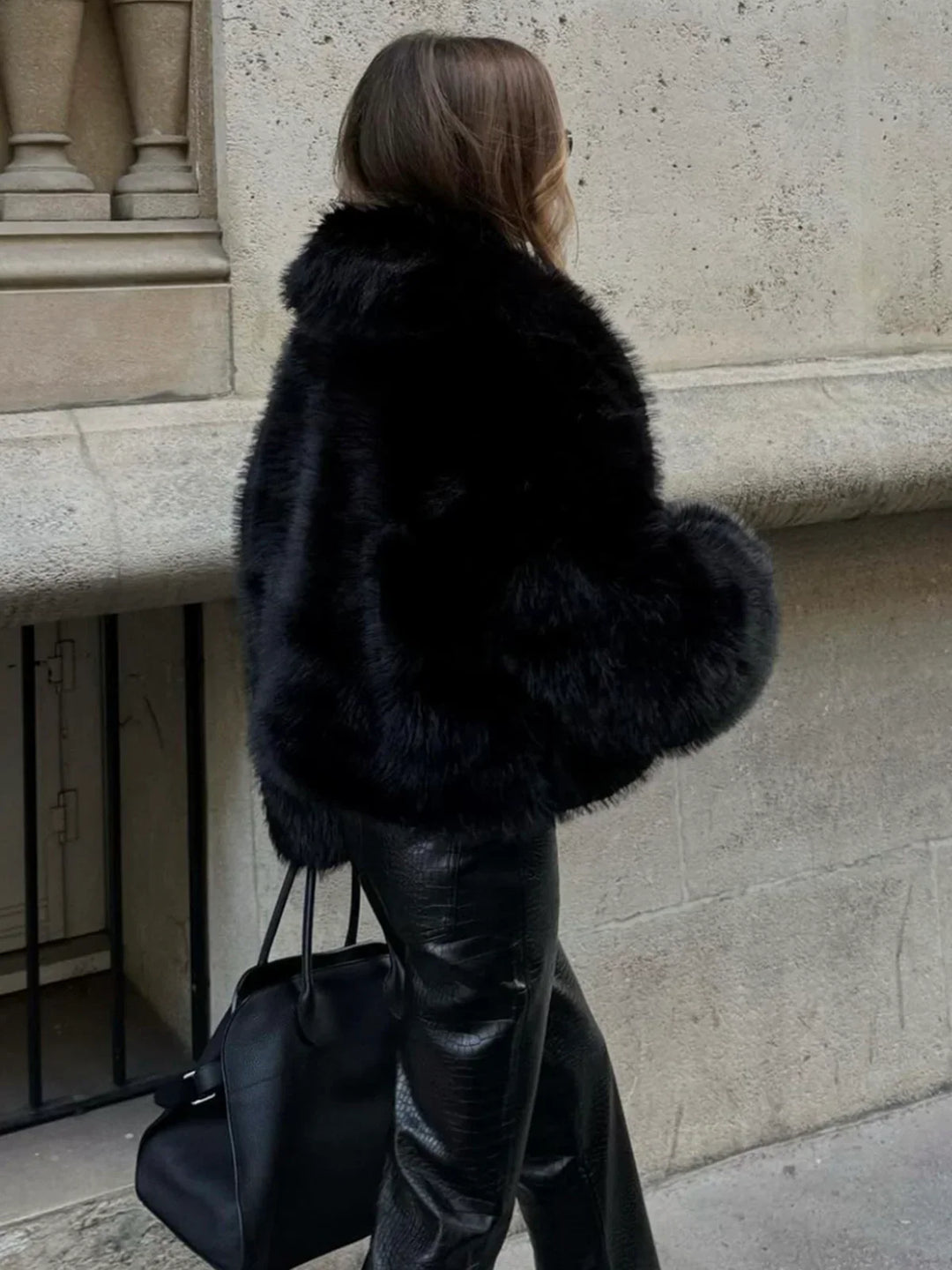 Mune | Faux Fur Collar Jacket