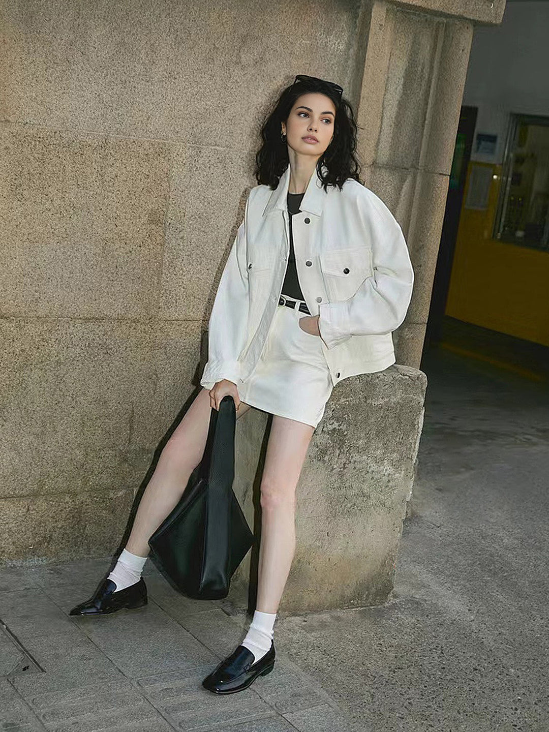 Mune | Cotton Polo Jacket
