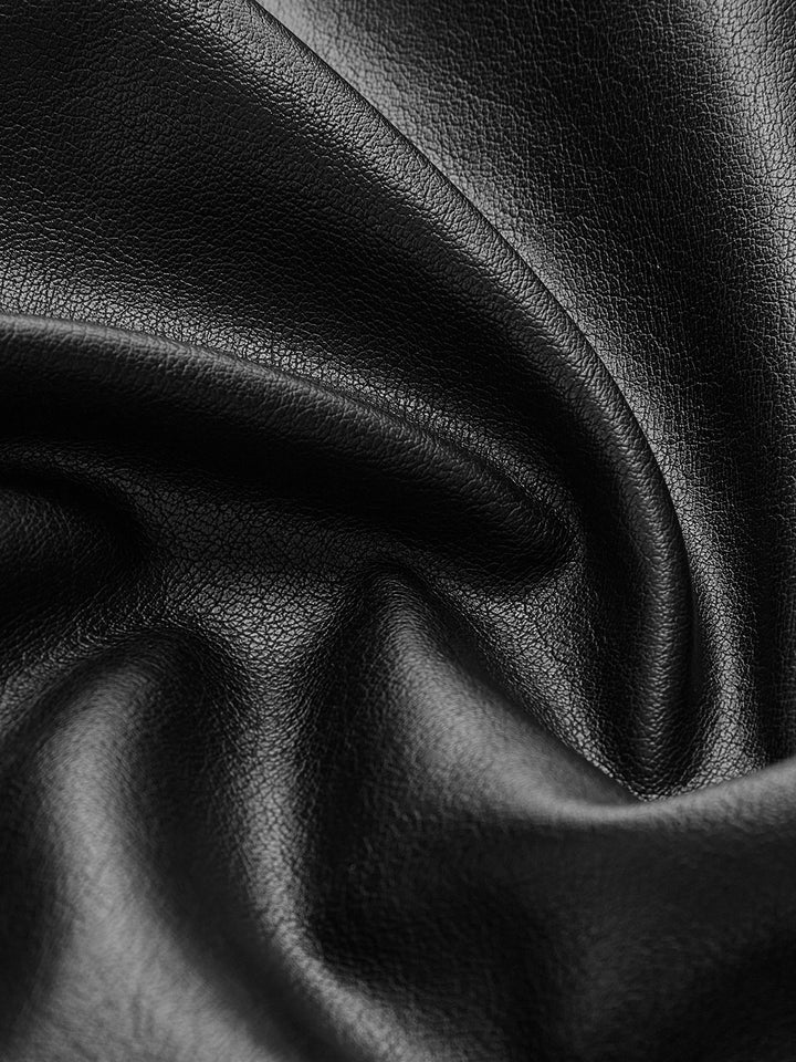 Mune | Belted Faux Leather Jacket