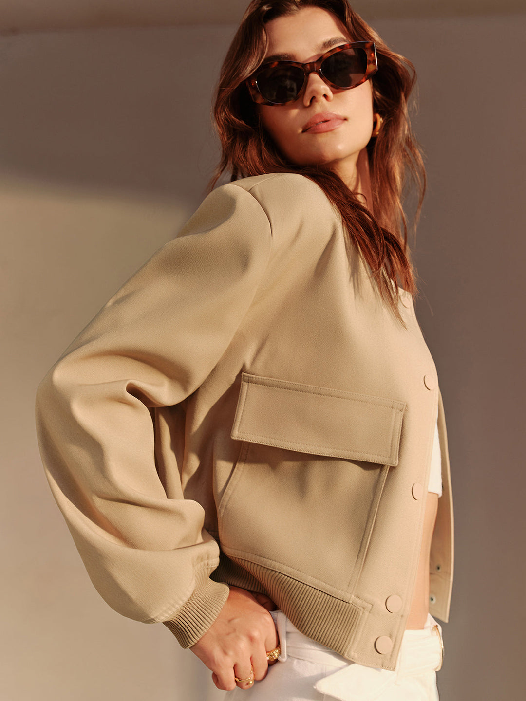 Mune | Neck Pocket Jacket