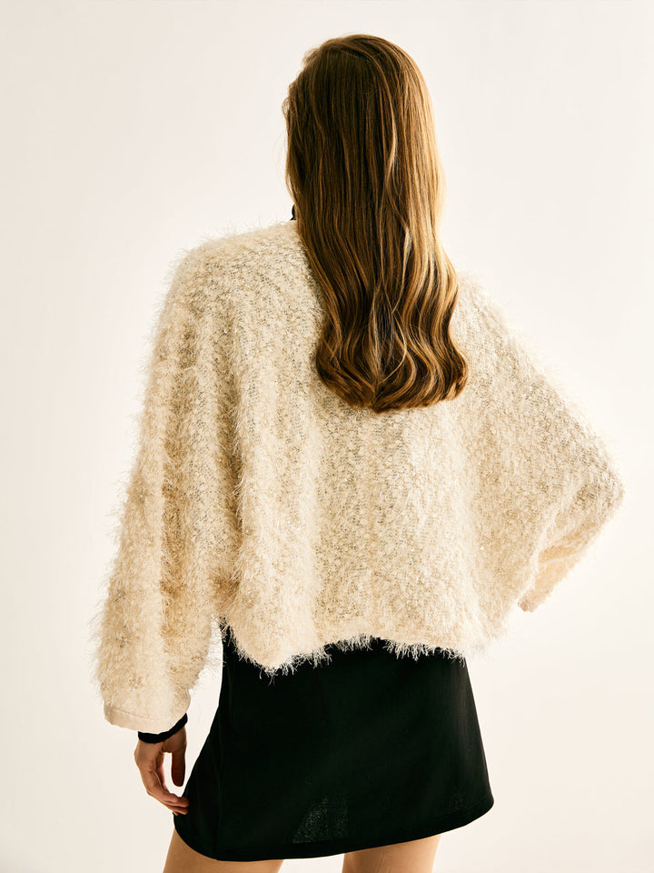 Mune | Neck Fuzzy Jacket