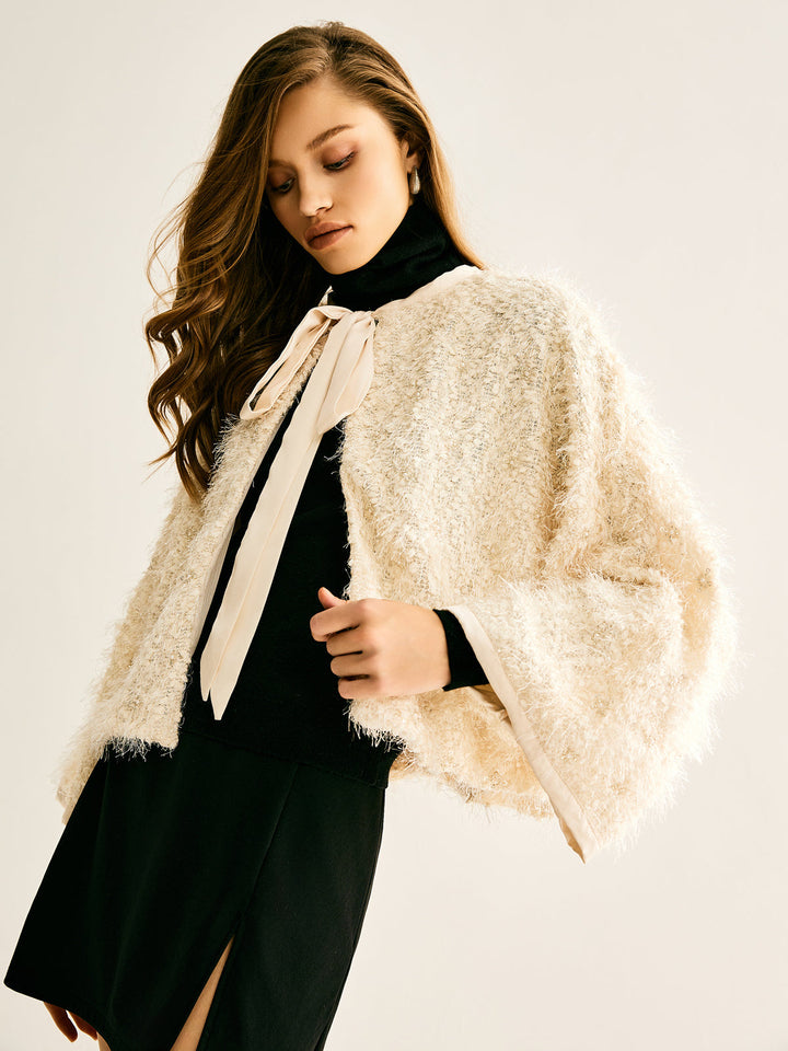 Mune | Neck Fuzzy Jacket