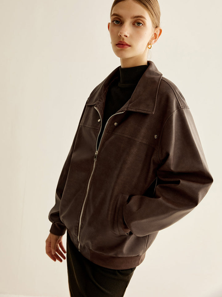 Mune | Shift Pu Leather Jacket