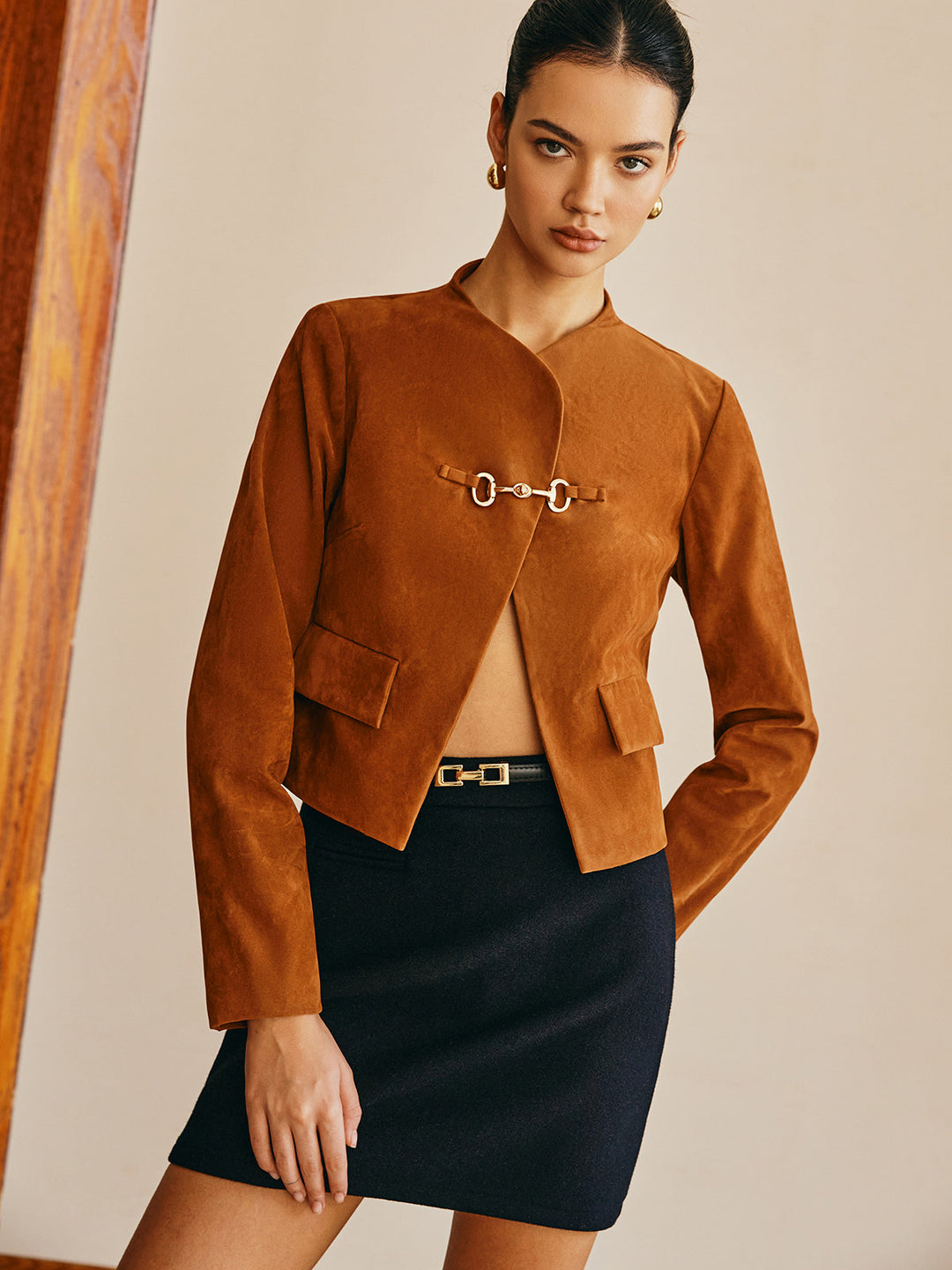 Mune | Detail Suede Jacket