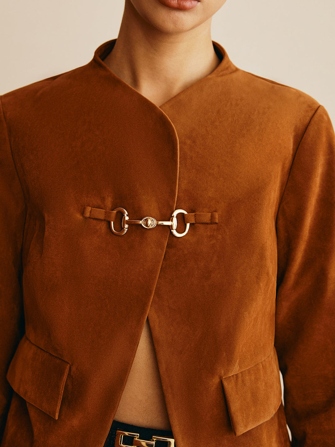 Mune | Detail Suede Jacket