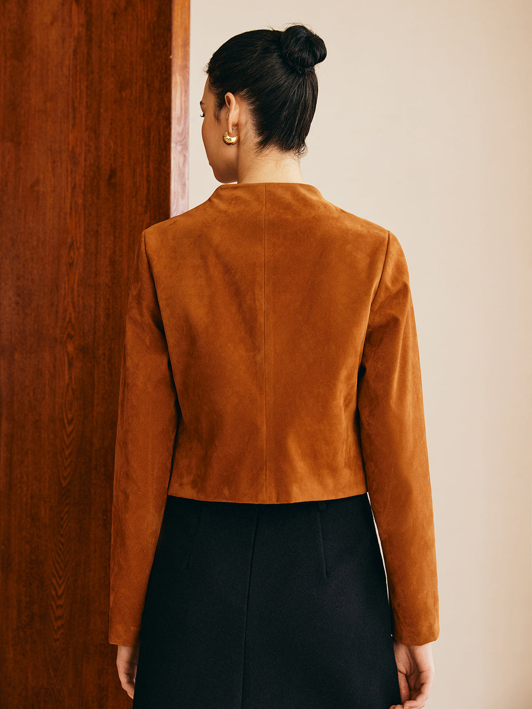Mune | Detail Suede Jacket