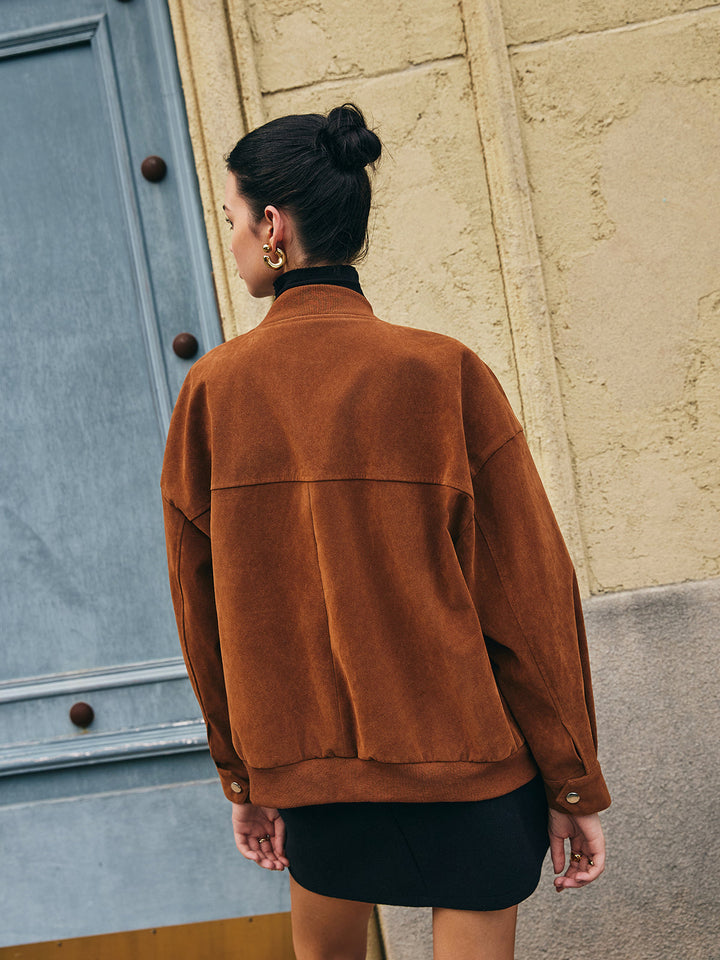 Mune | Bags Zipper Suede Jacket