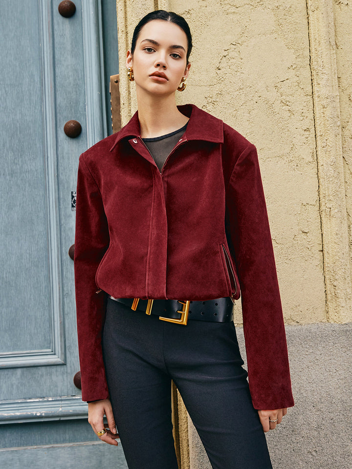 Mune | Bags Revers Suede Jacket