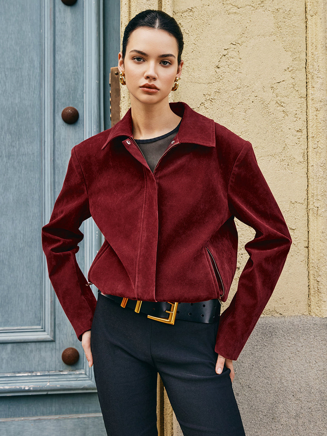 Mune | Bags Revers Suede Jacket
