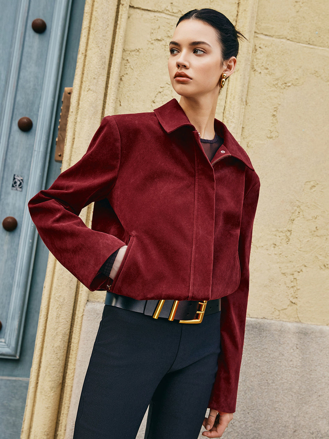 Mune | Bags Revers Suede Jacket