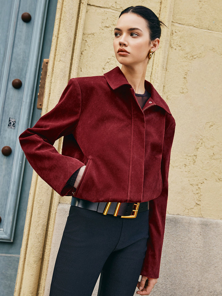 Mune | Bags Revers Suede Jacket