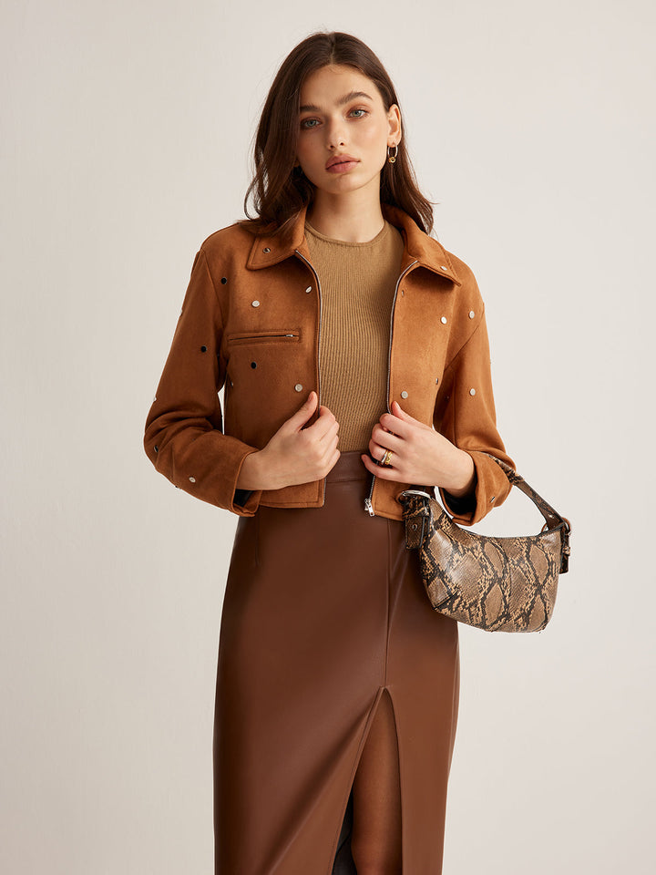 Mune | Zipper Crop Jacket