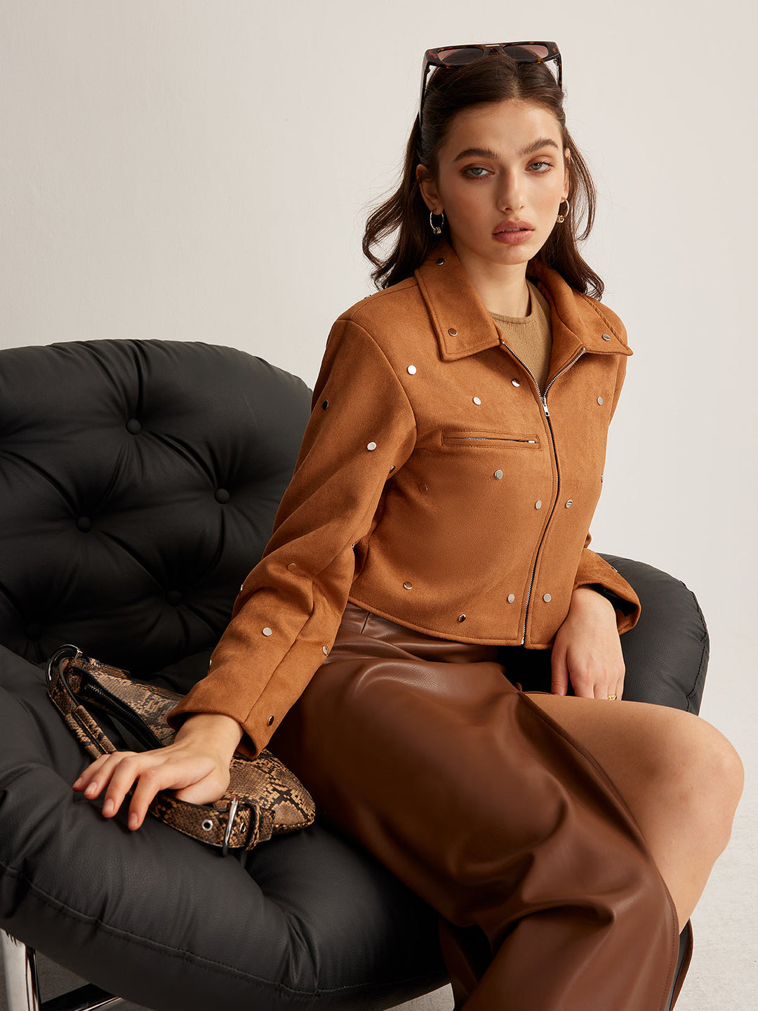 Mune | Zipper Crop Jacket