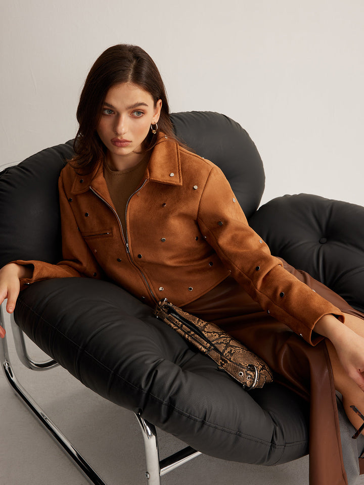 Mune | Zipper Crop Jacket