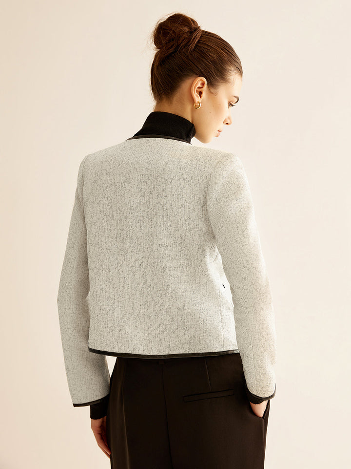 Mune | Contrast Trim Jacket