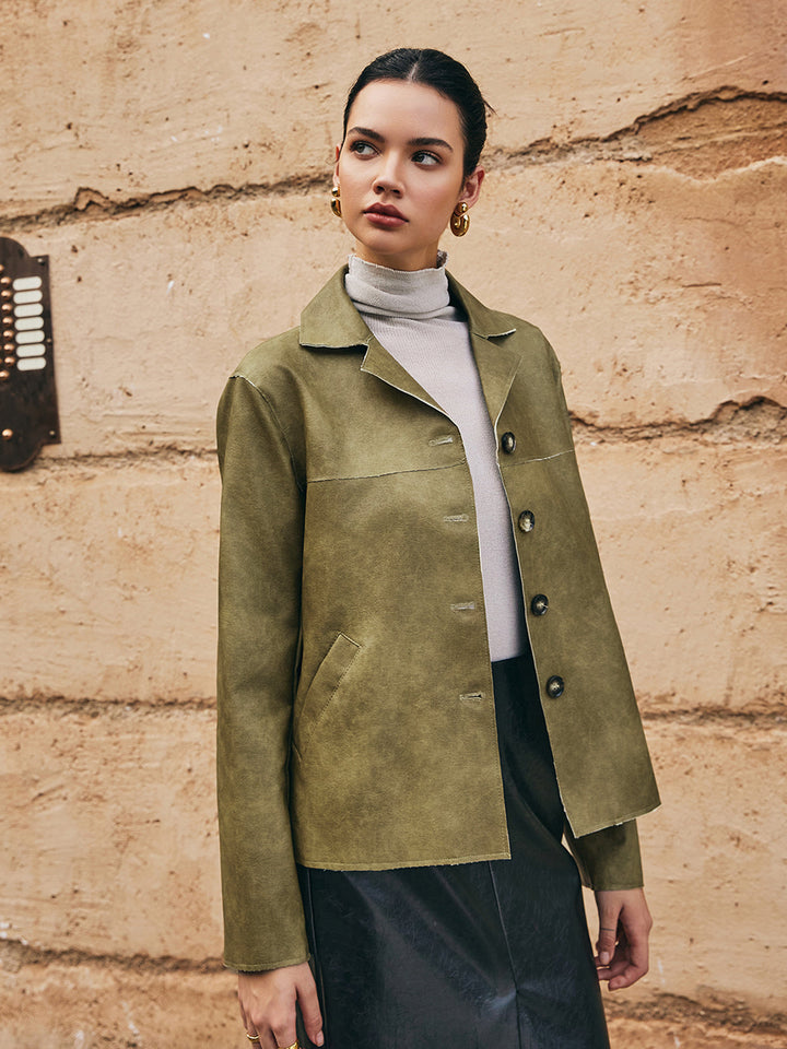 Mune | Pu-Leather Straight Jacket