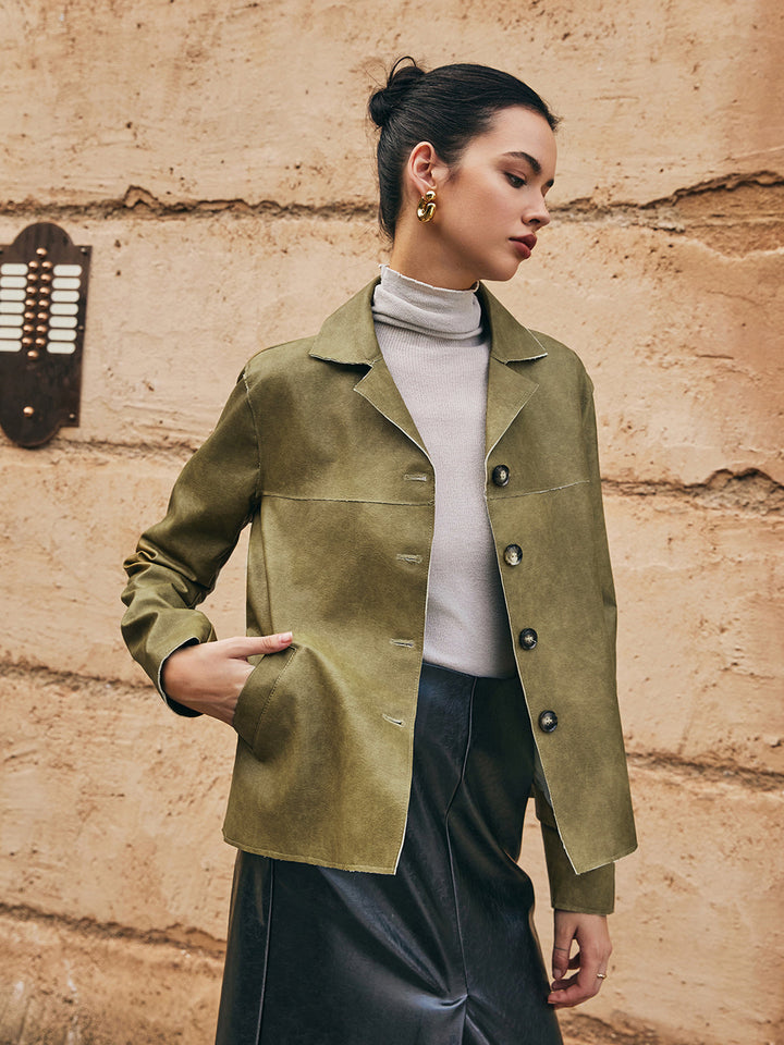 Mune | Pu-Leather Straight Jacket