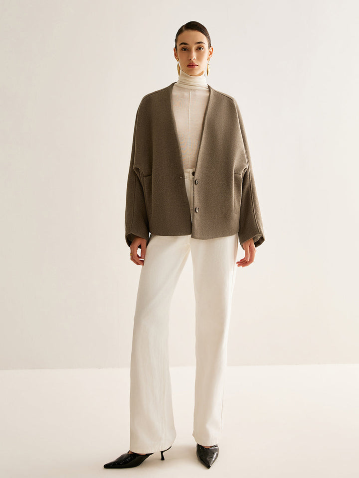 Mune | Neck Loose Warm Jacket