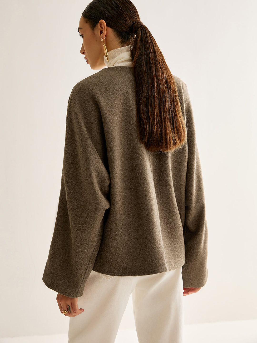 Mune | Neck Loose Warm Jacket